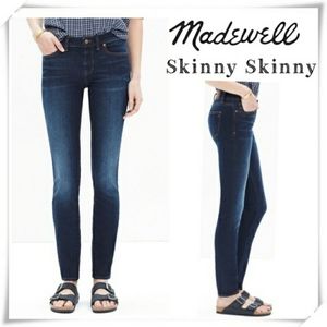 Madewell HIGH RISE skinny jeans